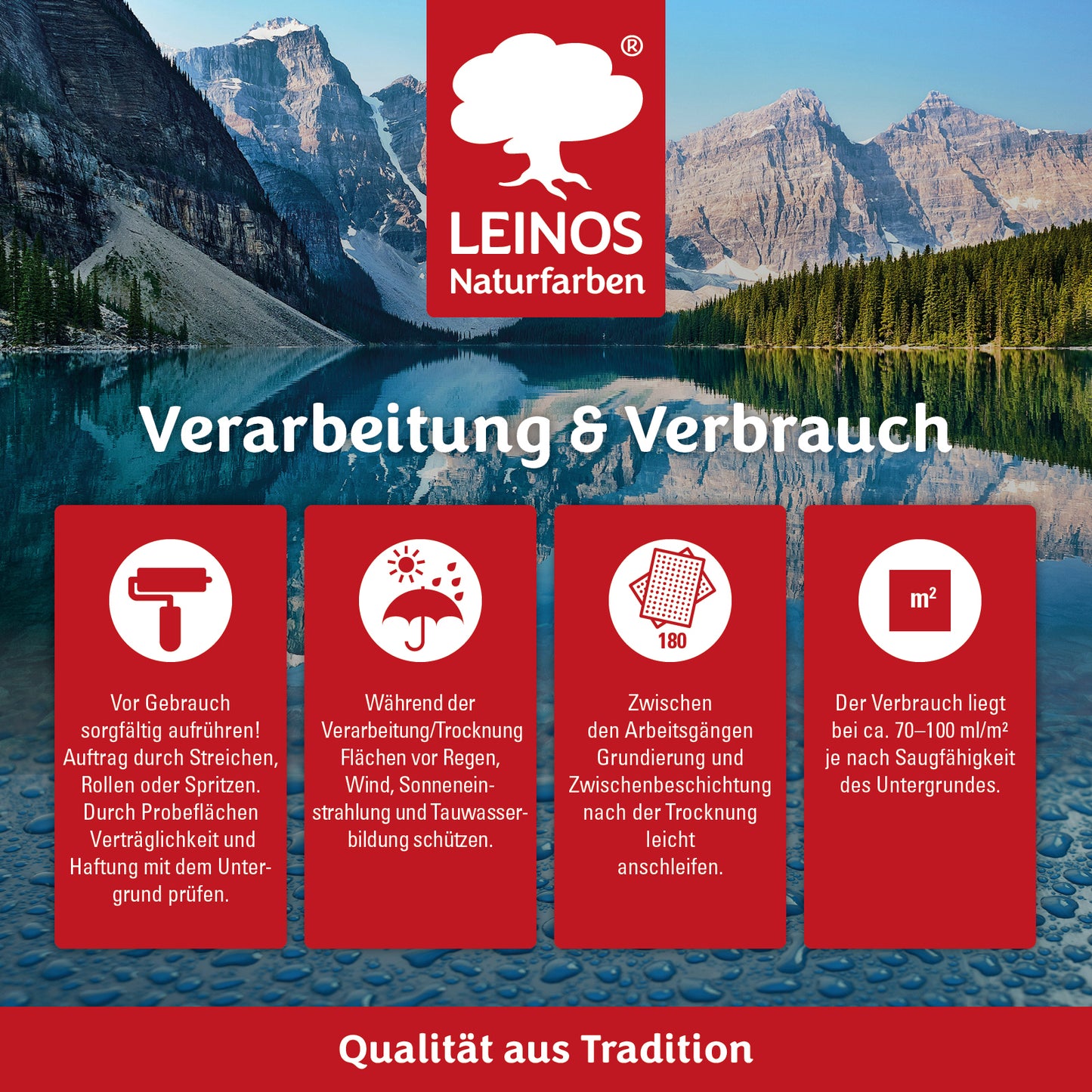 LEINOS Decklack glänzend 840 Gelb 100 ml wasserabweisender Holzlack für Innen und Außen hoch deckend wetterbeständig für Holz Metall und Steinzeug mit brillanter Farbwirkung und Holzschutz