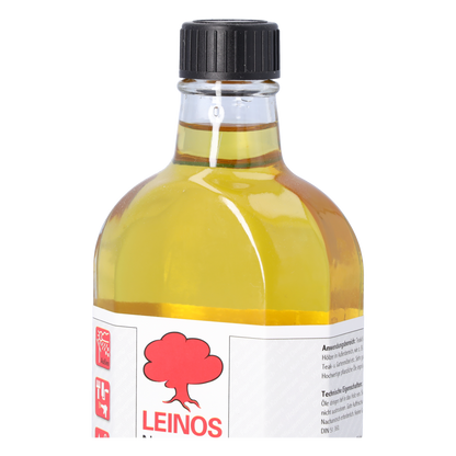 LEINOS Teaköl 223 – 0,25 Liter Holzschutzöl für außen, farblos, für Teak, Bangkirai & Tropenhölzer, imprägniert & frischt auf, pflanzliche Öle, offenporig, wasserabweisend, einfache Anwendung