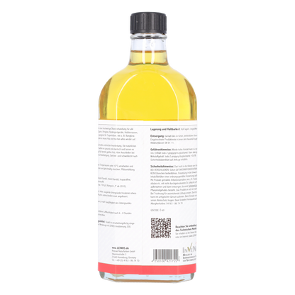 LEINOS Teaköl 223 – 0,25 Liter Holzschutzöl für außen, farblos, für Teak, Bangkirai & Tropenhölzer, imprägniert & frischt auf, pflanzliche Öle, offenporig, wasserabweisend, einfache Anwendung