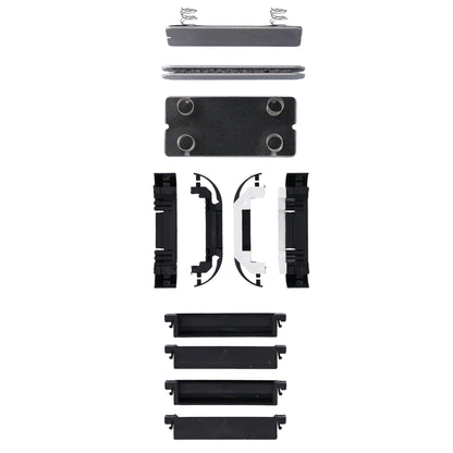 No-Ha NS einseitig oder zweiseitiger Schiebetürgriff für Schiebetüren (Türdicke 27 mm+, 37 mm+, 43 mm+, 48 mm+)