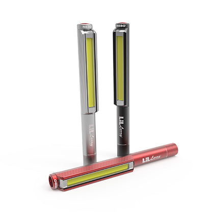 LIL LARRY Power Taschenlampe. 250 Lumen & Roter Blitzmodus, rot