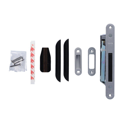 No-Ha® mini 938 | unsichtbarer Türgriff mit Magnetschloss für Drehtüren und weitere | vielseitig, wartungsfrei | Minimalistischer Türknauf passend für Türdicken von 36 mm bis 80 mm