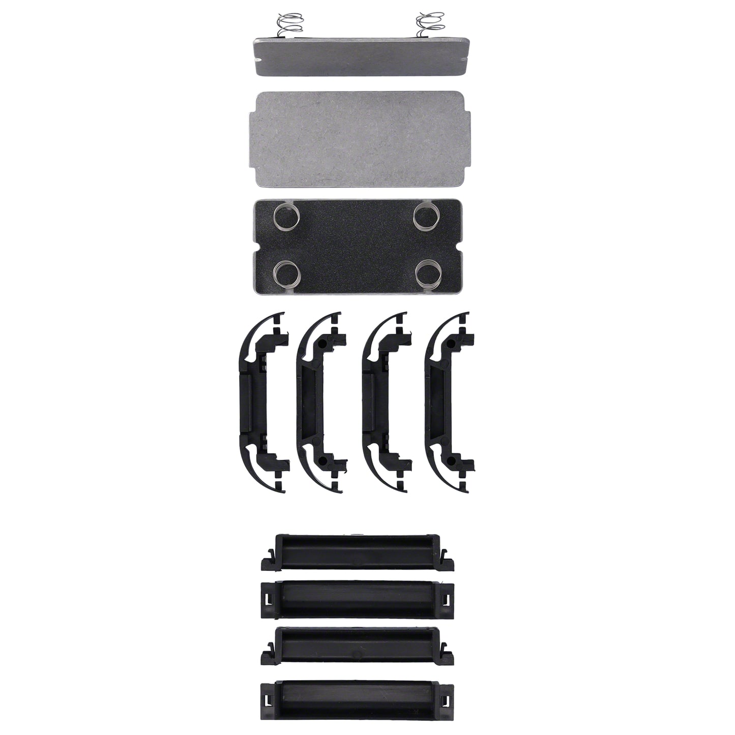 No-Ha NS einseitig oder zweiseitiger Schiebetürgriff für Schiebetüren (Türdicke 27 mm+, 37 mm+, 43 mm+, 48 mm+)