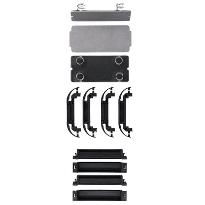 No-Ha NS einseitig oder zweiseitiger Schiebetürgriff für Schiebetüren (Türdicke 27 mm+, 37 mm+, 43 mm+, 48 mm+)