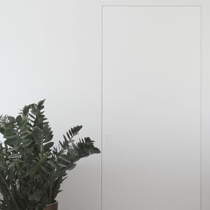 No-Ha mini 937 S5 Magnetschloss mit Verriegelung für Drehtüren, Toilette - kurze Verriegelungsplatte