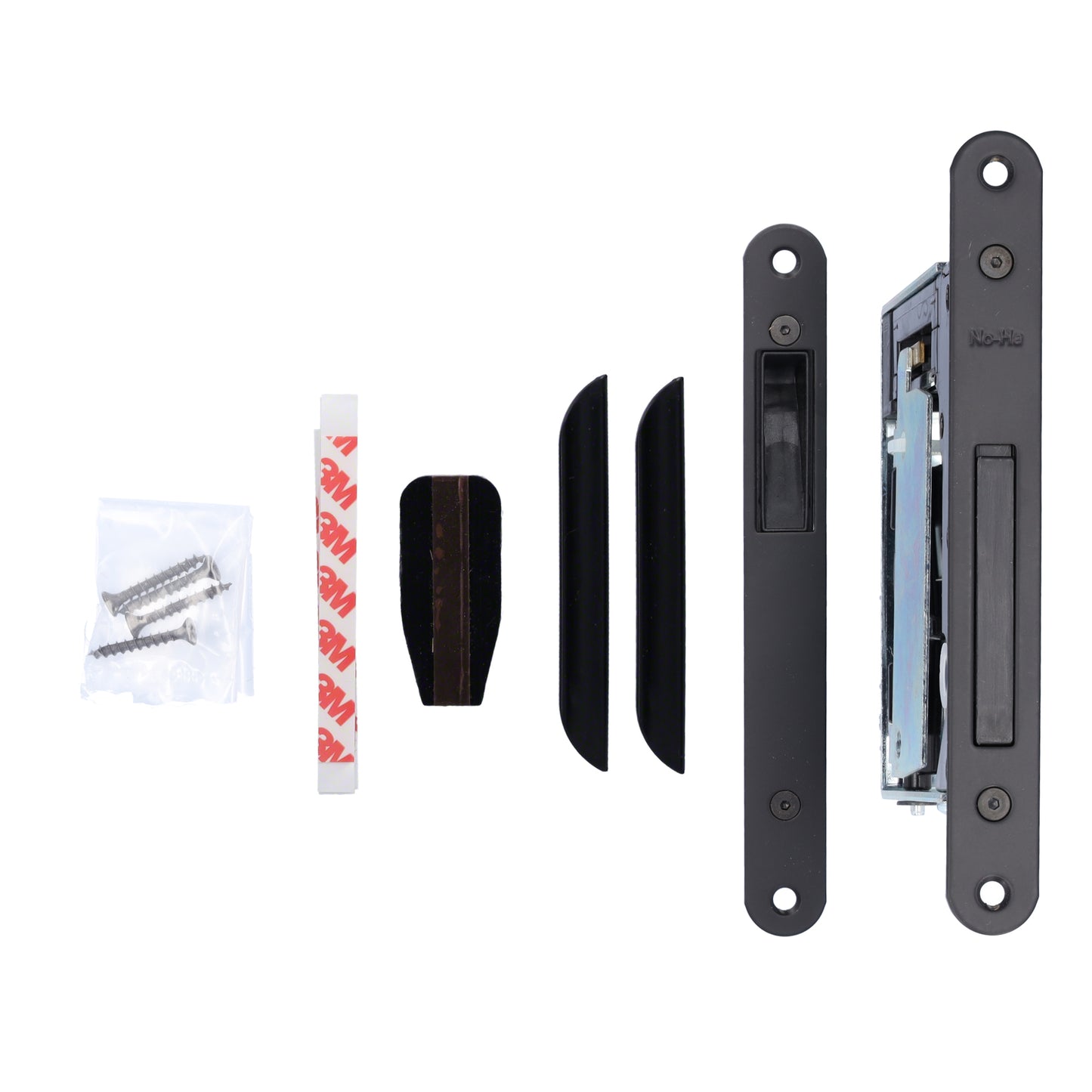 No-Ha Mini 938 S0 Magnetschloss für Drehtüren ohne Verriegelung
