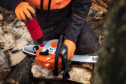 Pressol Benzinflasche-1500 ml HDPE ( Polyethylen hoher Dichte ) | Zum Betanken von Kettensägen, Rasenmähern, Motorsensen und Kleingeräten | Integrierter Belüftungskanal