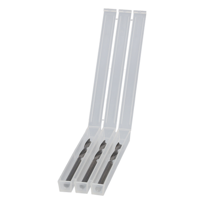Vollhartmetall Fräser 4x15x50mm S=4mm mit 2 positiv spiralgenuteten Schneiden Z2 Rechtslauf