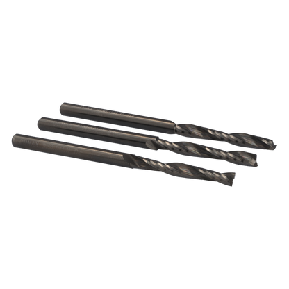Vollhartmetall Fräser 4x15x50mm S=4mm mit 2 positiv spiralgenuteten Schneiden Z2 Rechtslauf
