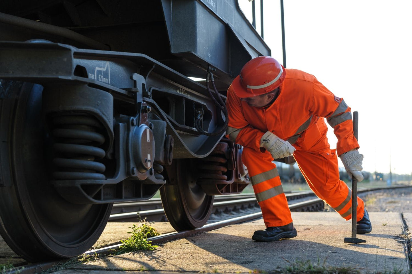 Picard Klanghammer mit 500g-Kopf und extra langem  Eschenstiel speziell für den Wagenmeister