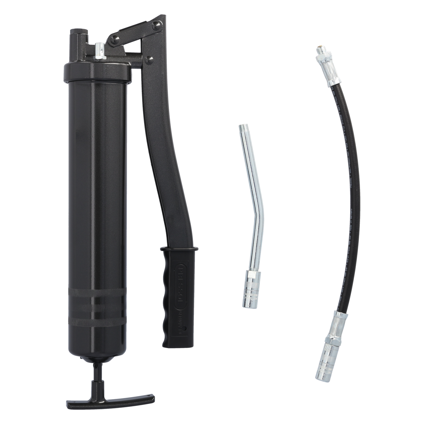 Pressol Industriefettpresse 2-HHFP, M 10 x 1-PZ-GBDR-2 x MU, Konzipiert für den rauen Einsatz, Wandstärke Fettpressenrohr: 1 mm