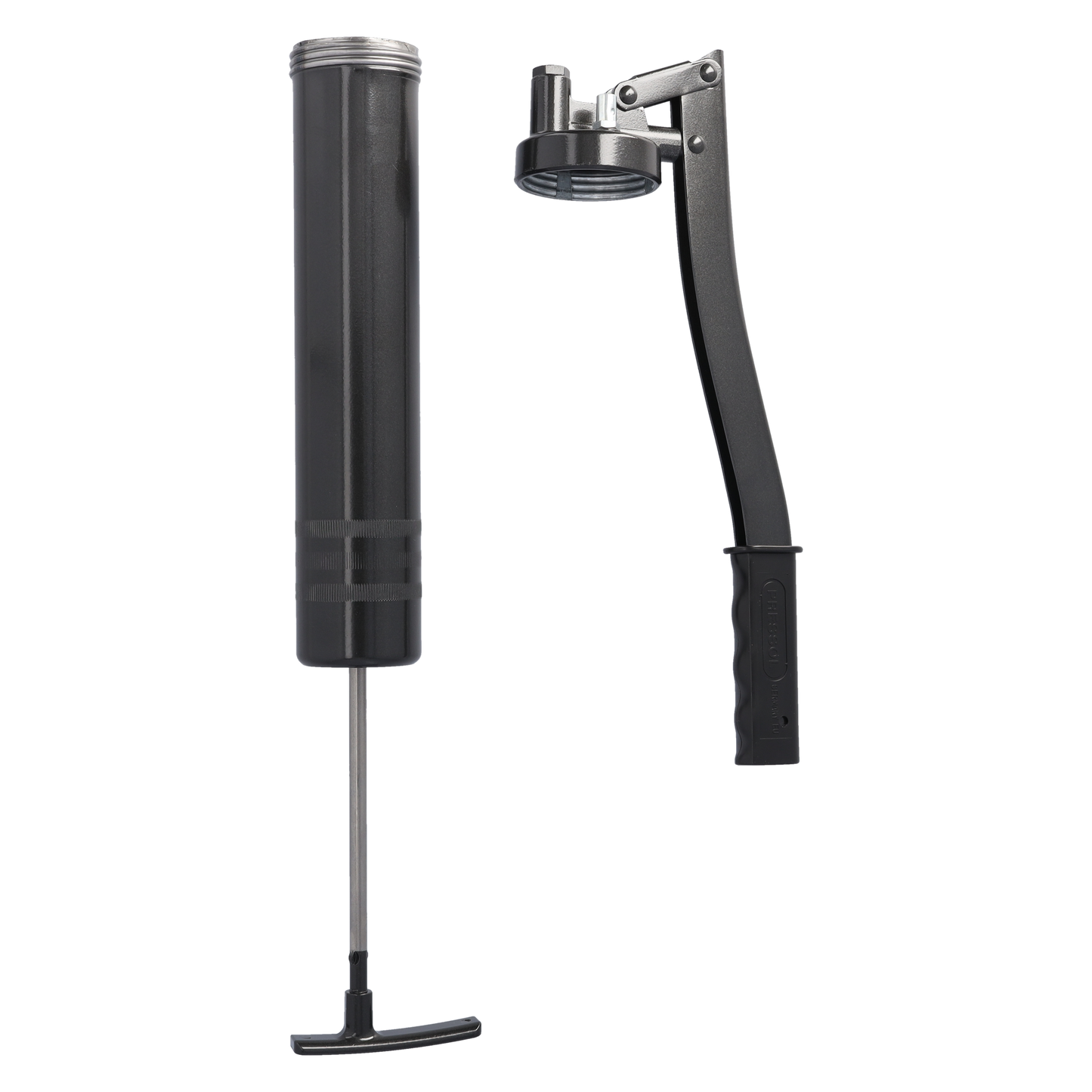 Pressol Industriefettpresse 2-HHFP, M 10 x 1-PZ-GBDR-2 x MU, Konzipiert für den rauen Einsatz, Wandstärke Fettpressenrohr: 1 mm