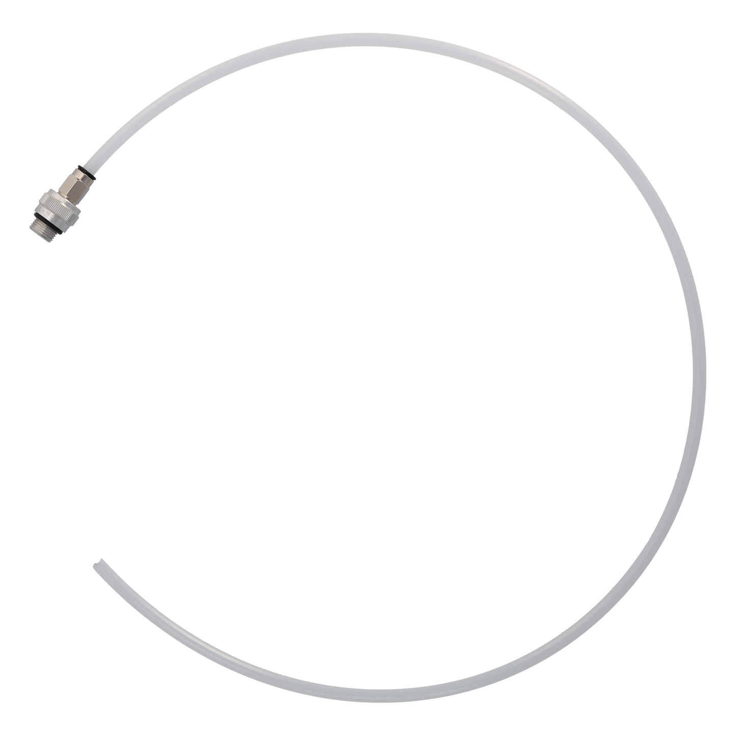 Pressol Saugschlauch-transparent-PE-EW, Ø innen 6 mm-L 1000 mm