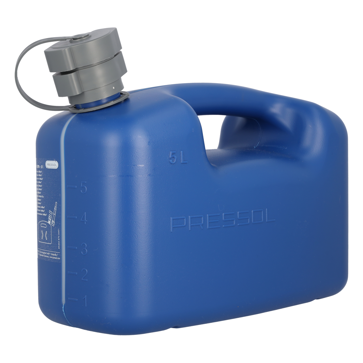 Pressol Kanister Inhalt 5 Liter (für AdBlue, Kanister aus HDPE, robust + unempfindlich, ø Auslauf 20 mm) 21 141 870