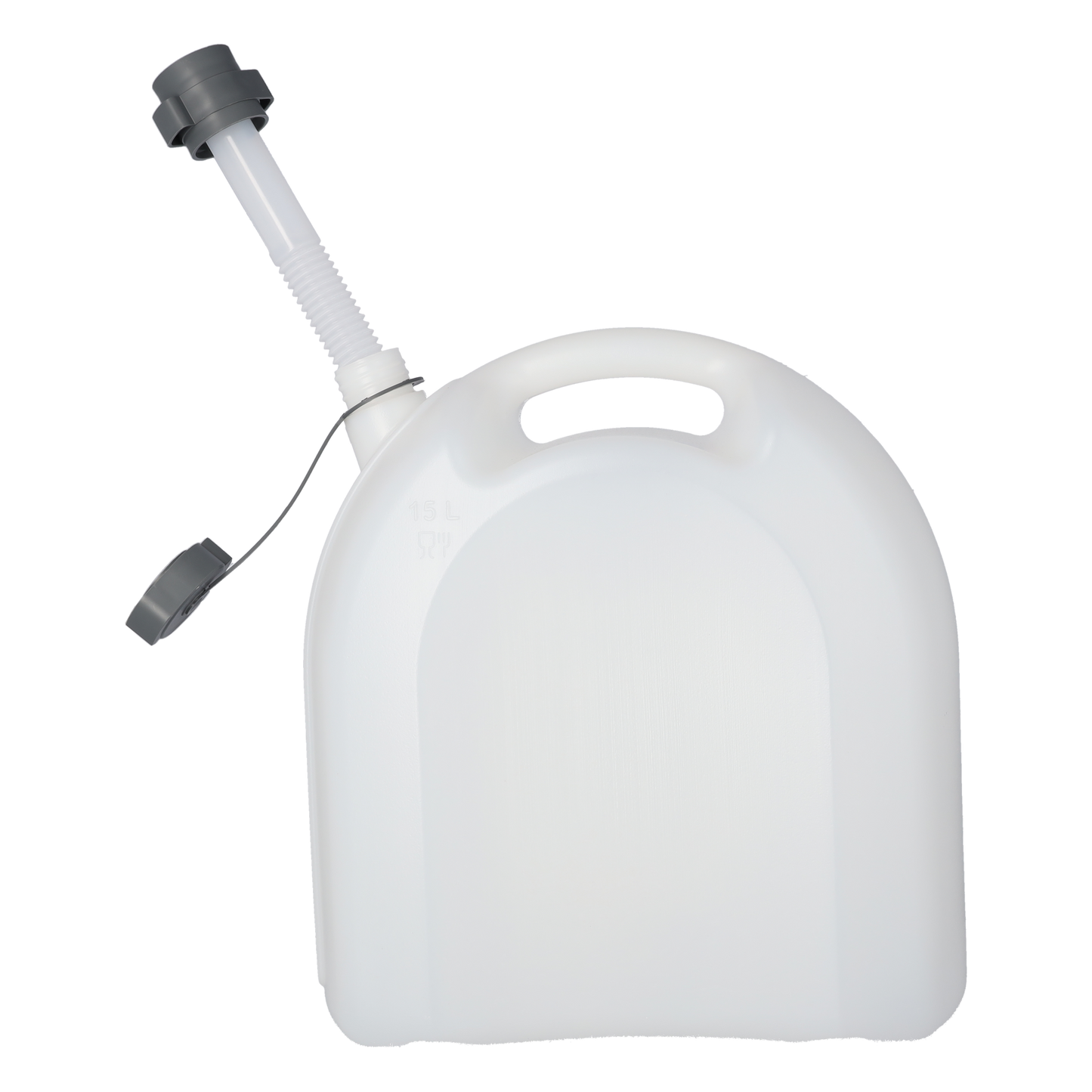 Pressol Wasserkanister-20 Liter aus Polyethylen | Lebensmittelecht | für Trinkwasser und flüssige Lebensmittel | PE-mit flexiblem Auslauf