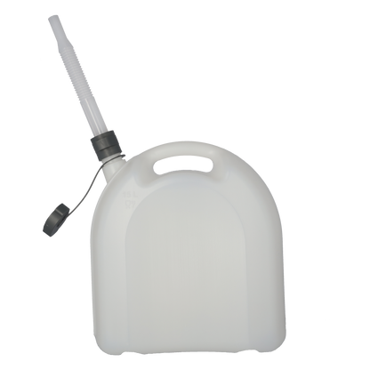 Pressol Wasserkanister-10 Liter aus Polyethylen | Lebensmittelecht | für Trinkwasser und flüssige Lebensmittel | PE-mit flexiblem Auslauf