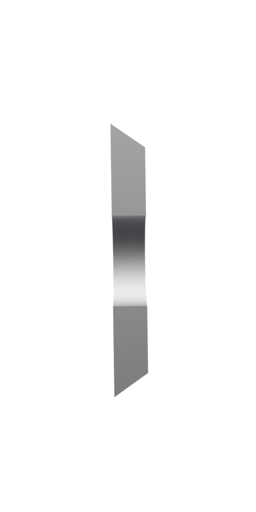 Wendeplatte 2 - 35° 25x12x1,5mm a=14mm T08CR 10 St.