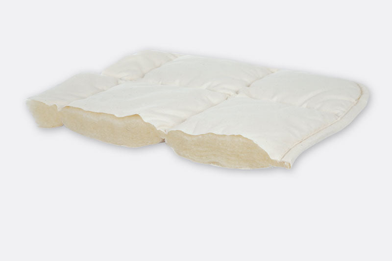 Schafschurwollauflage für Kindermatratzen 70 x 140 cm