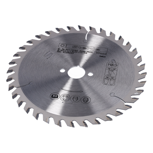 Stehle HW HKS Board Handkreissägeblatt 160x2,2/1,6x20 mm Z36 WS für Längs- und Querschnitte in Holzwerkstoffen, Hartmetall TC10, für Handkreissägen sowie Kapp- und Gehrungssägen