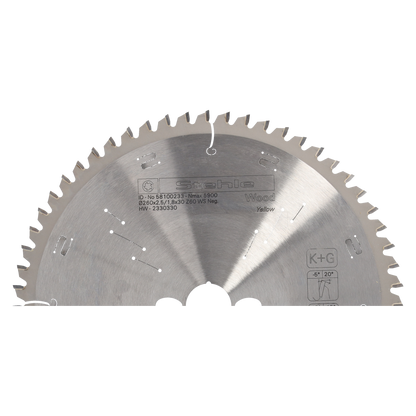Stehle HW K+G negativ Kapp- & Gehrungssägeblatt 260x2,5x30mm Z=60 WS
