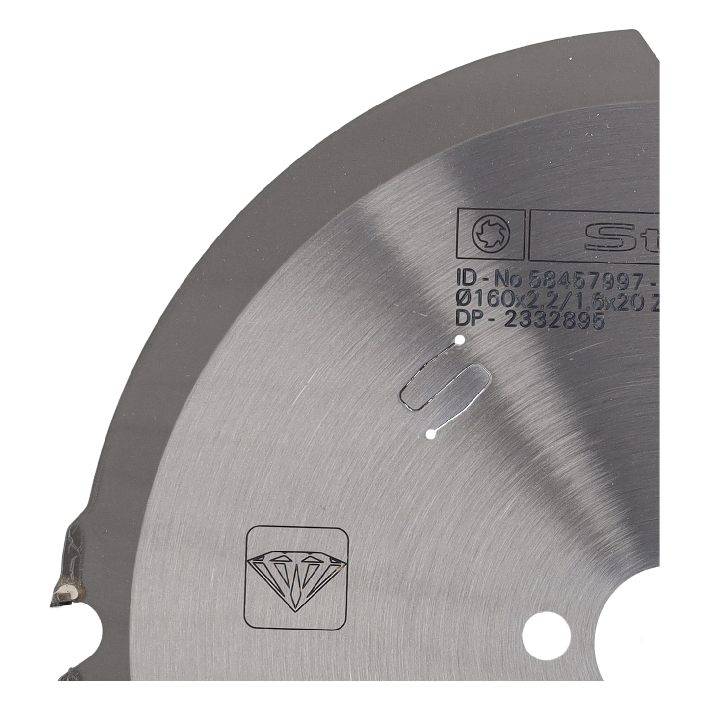 Stehle DP HKS-LR Diamant-Handkreissägeblatt 160x2,2x20mm Z=4 F