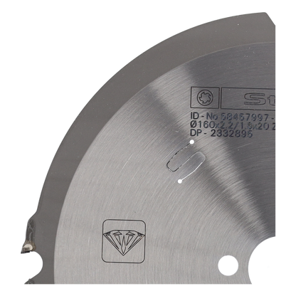 Stehle DP HKS-LR Diamant-Handkreissägeblatt 160x2,2x20mm Z=4 F