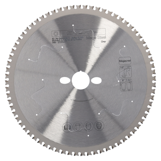 Stehle HW Mega Steel Kapp-Kreissägeblatt 254x2,2x30mm Z=72 F-WFA