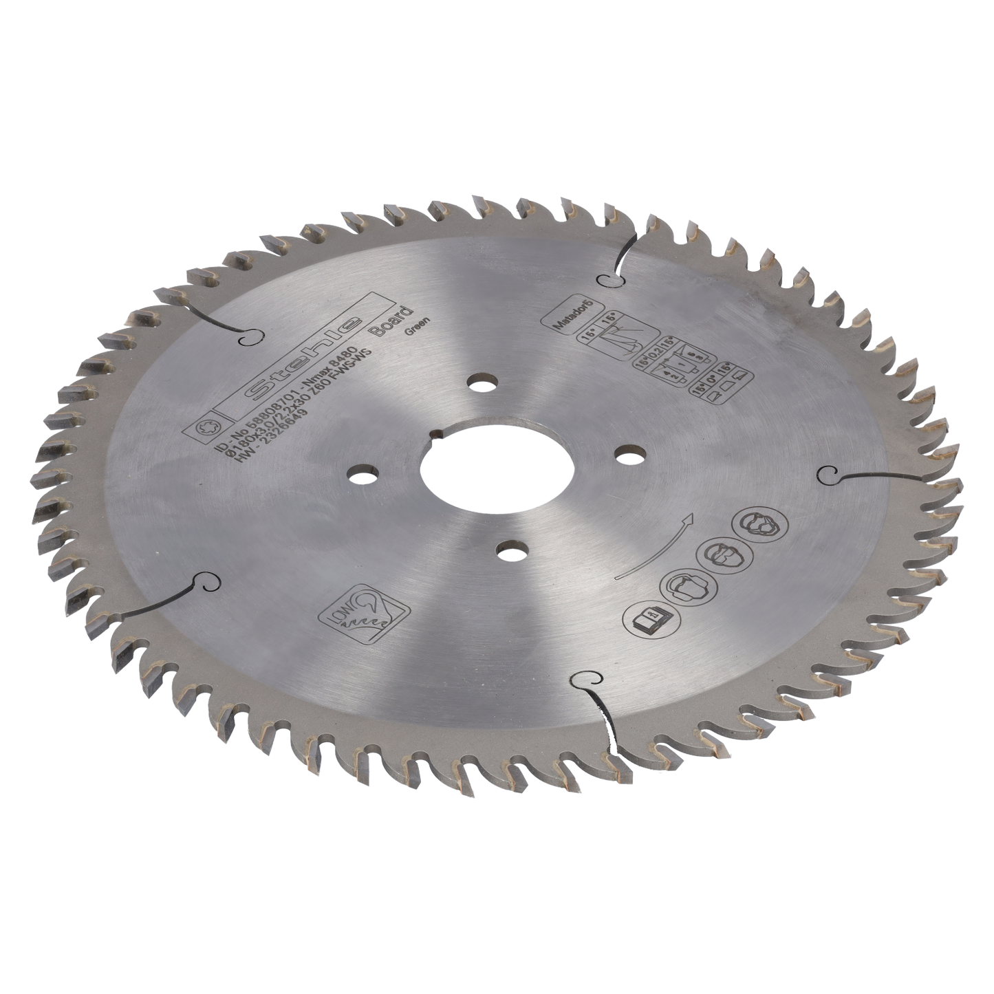 Stehle HW Matador 5 Formatkreissägeblatt 180x3,0x30mm Z=60 F-WS-WS