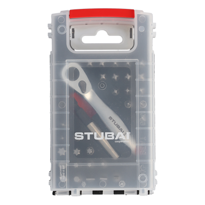 STUBAI Mini Bit Ratschen Set 1/4' 32-tlg