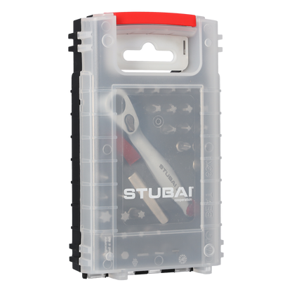 STUBAI Mini Bit Ratschen Set 1/4' 32-tlg