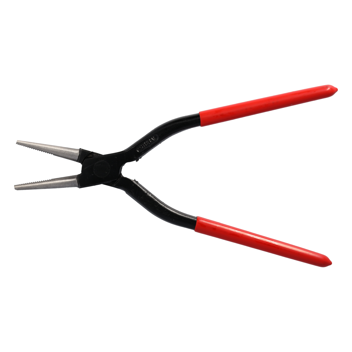 Spengler Rundzange 260 mm mit langen Spitzen | Induktiv gehärtet & durchgesteckt | Zahnung & 65 mm Einstecktiefe | Profi-Zange für Blechbearbeitung & Handwerk