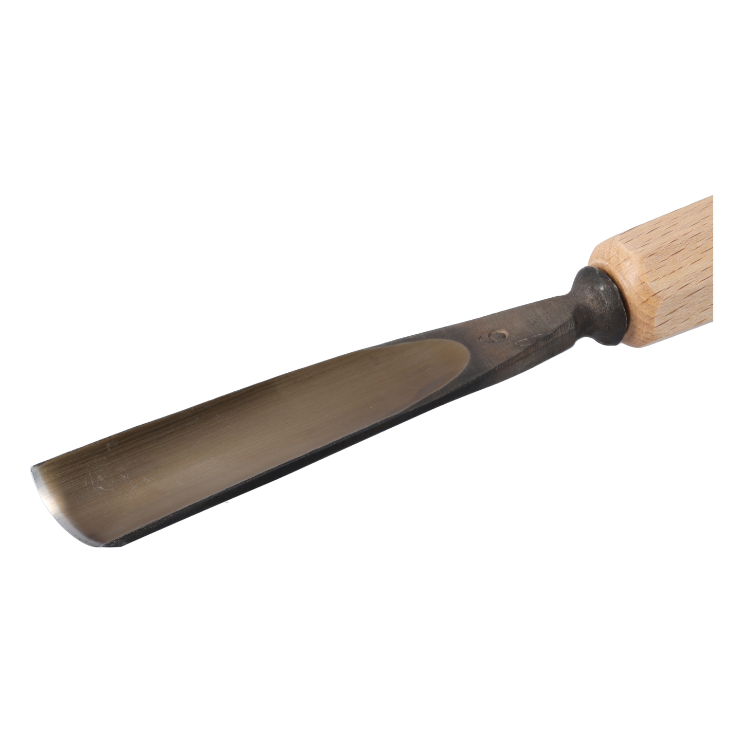 STUBAI Stemmeisen Stechbeitel Serie 52 - Form 6 | Gerades Hohleisen - 25 mm, mit Holzgriff, für Figurenarbeiten, zur präzisen Bearbeitung von Holz, hochwertiges Werkzeug für Schreiner Tischler