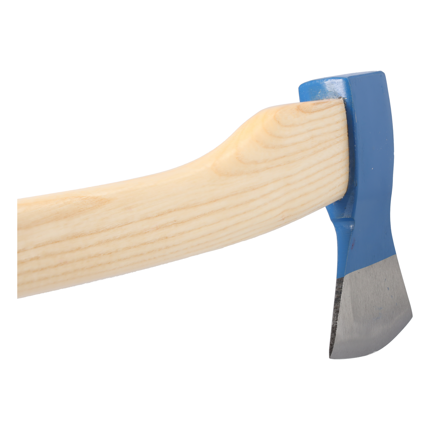 STUBAI Forstaxt | 1400 g Kopfgewicht | Axt Rheinische Form aus Stahl mit Holzgriff, kleine Axt zur Wald- und Gartenarbeit, Fällaxt, Spaltaxt, Universalaxt