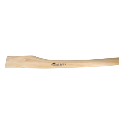 STUBAI Ersatzstiel 1050 mm für Stubai Sappie 6733 & 6734 | Eschenholz geschweift | passend für 1000 g & 1100 g Sappies | Tiroler & Unterländer Form @ Gewicht 900 gramm