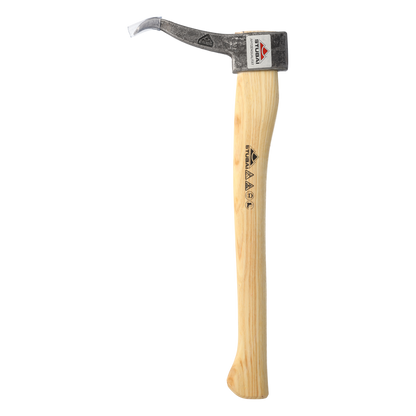 STUBAI Handsappie Nature | 450 mm, 760 g Kopfgewicht | Sappel mit Stiel aus hochwertigem Eschenholz | Wendehaken gesenkgeschmiedet | zum Aufnehmen und Transportieren von Holzstücken