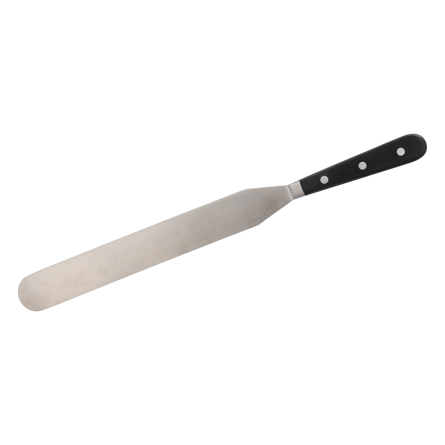 STUBAI Streichpalette geschmiedet 230 mm | Streichmesser Tortenspachtel aus Edelstahl zum Bestreichen, Dekorieren von Kuchen & Torten, rostfrei, spülmaschinenfest, für Küche, Konditorei & Gastronomie