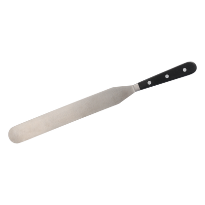 STUBAI Streichpalette geschmiedet 230 mm | Streichmesser Tortenspachtel aus Edelstahl zum Bestreichen, Dekorieren von Kuchen & Torten, rostfrei, spülmaschinenfest, für Küche, Konditorei & Gastronomie