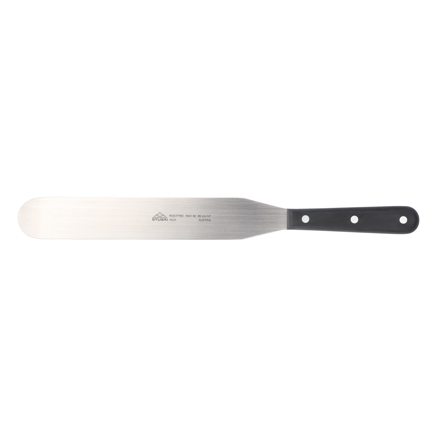 STUBAI Streichpalette 260 mm | Streichmesser Tortenspachtel aus Edelstahl zum Bestreichen, Dekorieren von Kuchen & Torten, rostfrei, spülmaschinenfest, für Küche, Konditorei & Gastronomie