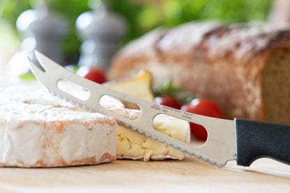 STUBAI hochwertiges Käsemesser | 155 mm | Küchenmesser aus Edelstahl für Schneiden von Käse & anderen Lebensmitteln, rostfrei, spülmaschinenfest, für Küche, Gastronomie