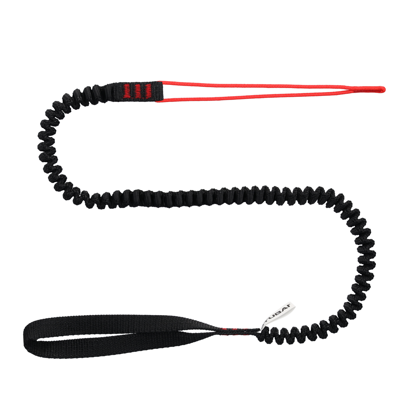 STUBAI LEASH Handschlaufe für Eispickel | schwarz, 70 cm bis 120 cm | als Absturzsicherung für Klemmkeilentferner und andere Werkzeuge | für Eisklettern, Bergsteigen, Sportklettern, Outdoor-Aktivitäten