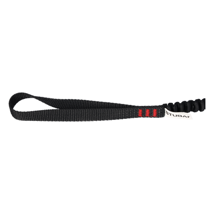 STUBAI LEASH Handschlaufe für Eispickel | schwarz, 70 cm bis 120 cm | als Absturzsicherung für Klemmkeilentferner und andere Werkzeuge | für Eisklettern, Bergsteigen, Sportklettern, Outdoor-Aktivitäten