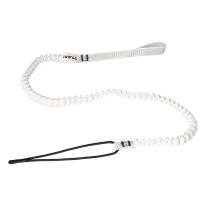 STUBAI LEASH Handschlaufe für Eispickel | weiß, 70 cm bis 120 cm | als Absturzsicherung für Klemmkeilentferner und Werkzeuge | für Eisklettern, Bergsteigen, Sportklettern, Outdoor-Aktivitäten