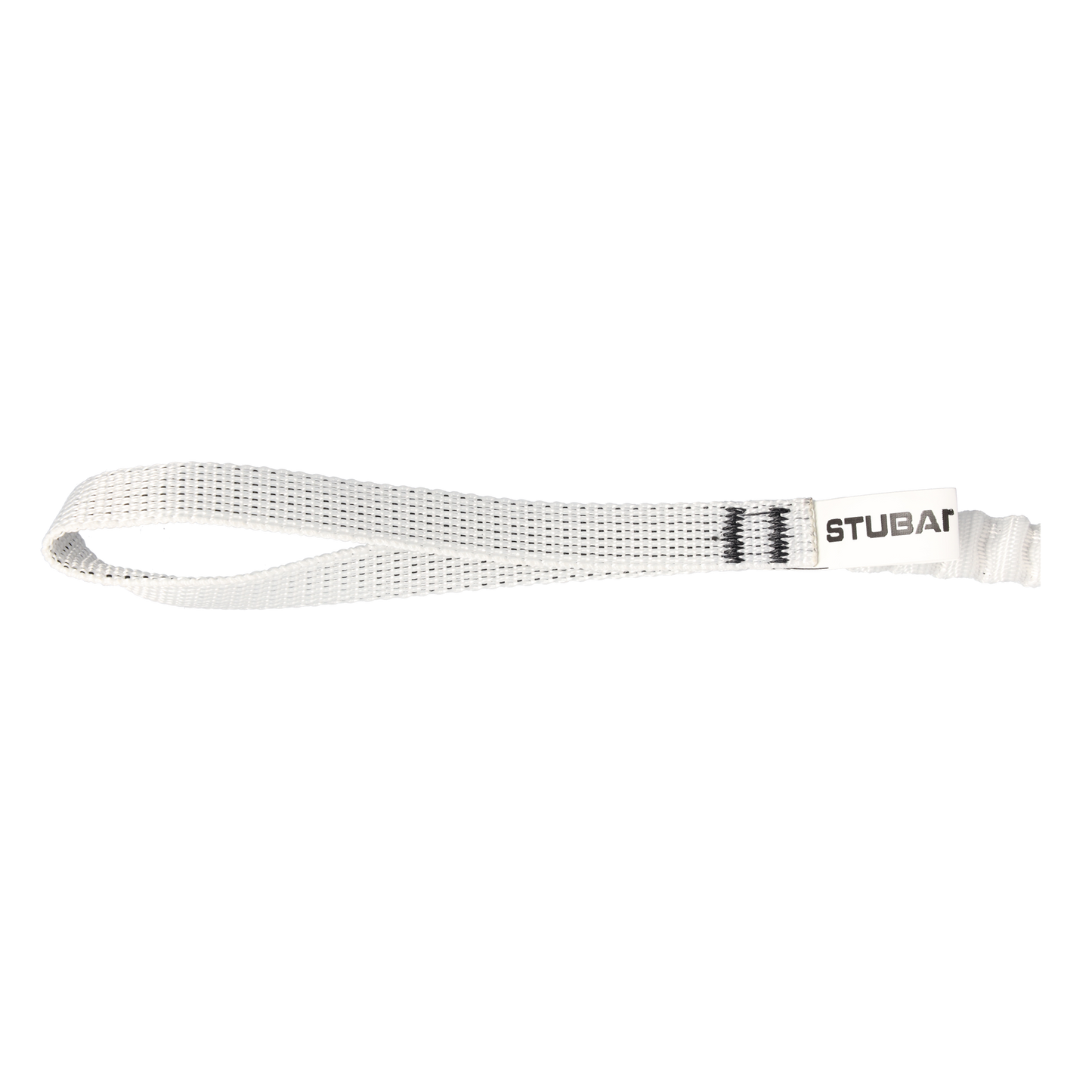 STUBAI LEASH Handschlaufe für Eispickel | weiß, 70 cm bis 120 cm | als Absturzsicherung für Klemmkeilentferner und Werkzeuge | für Eisklettern, Bergsteigen, Sportklettern, Outdoor-Aktivitäten