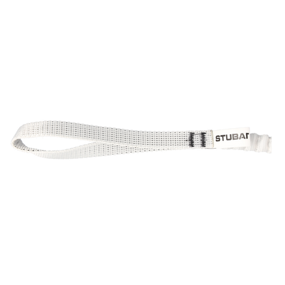 STUBAI LEASH Handschlaufe für Eispickel | weiß, 70 cm bis 120 cm | als Absturzsicherung für Klemmkeilentferner und Werkzeuge | für Eisklettern, Bergsteigen, Sportklettern, Outdoor-Aktivitäten