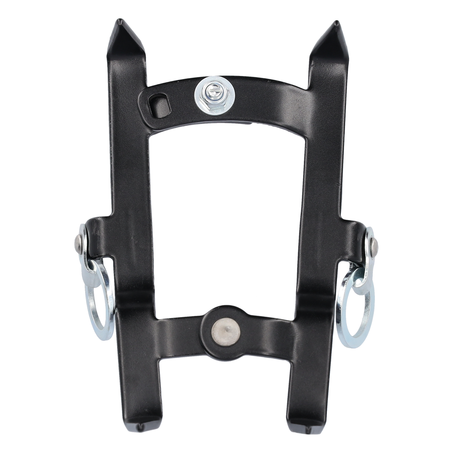 STUBAI Fußeisen Antislip | 4-zack mit Riemenbindung, 280 g | Rutschsicherung für Schuhe, für Outdoor- und Bergsportaktivitäten, Gletscherklettern, Hochgebirgstouren