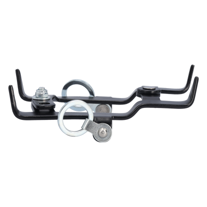 STUBAI Fußeisen Antislip | 4-zack mit Riemenbindung, 280 g | Rutschsicherung für Schuhe, für Outdoor- und Bergsportaktivitäten, Gletscherklettern, Hochgebirgstouren