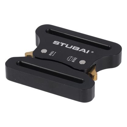 STUBAI Click Fix 2.0 nicht verstellbar | 45 mm | hochwertige Gurtschnalle für Outdoor-Enthusiasten, Bergsteiger und Abenteurer