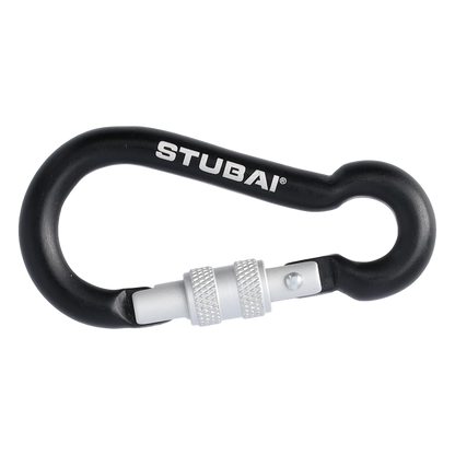 STUBAI Dwarf Fangkarabiner schwarz