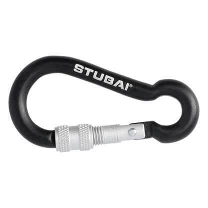 STUBAI Dwarf Fangkarabiner schwarz