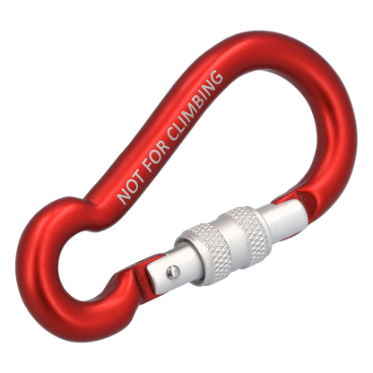 STUBAI Dwarf Fangkarabiner rot